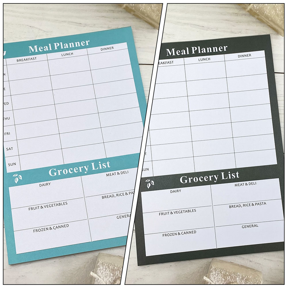 Meal Prep Diet - 2Pcs Weekly Meal Planner Notebook Diet