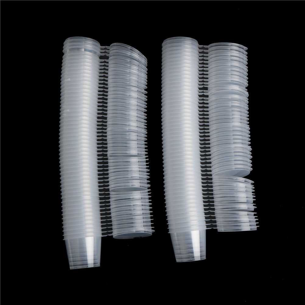 Sauce Dipping Cup - 100Pcs Small Plastic Disposable Sauce Cups