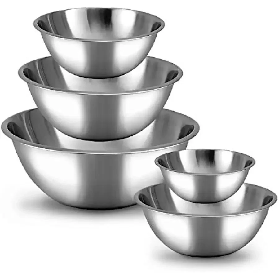 Meal Prep Bowl - WHYSKO Meal Prep Stainless Steel Mixing