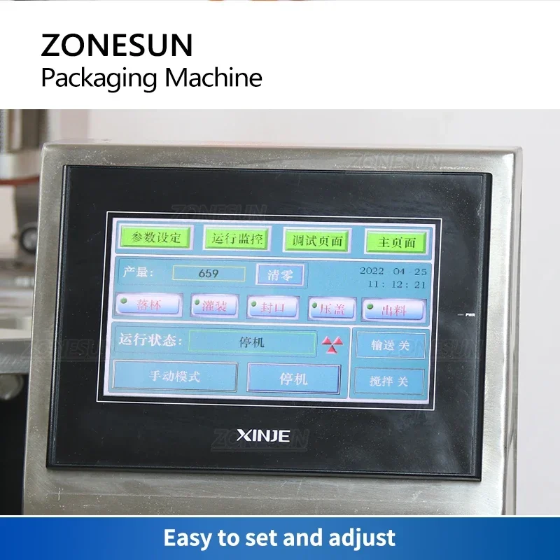 ZONESUN  Automatic Cup Feeding - Sauce Dipping Cup reseña y precio