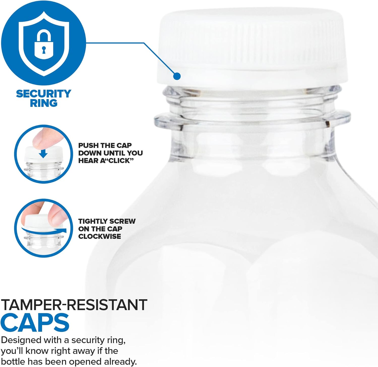 16 oz Clear Plastic Juice Bott - Meal Prep Juice reseña y precio
