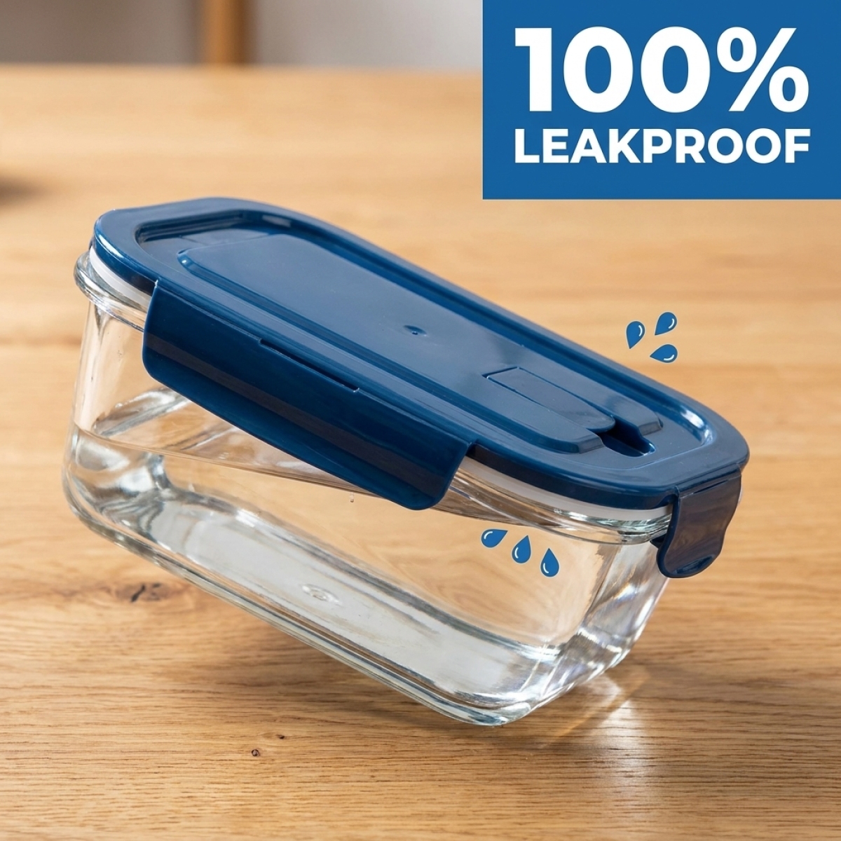 2 Pack Glass Lunch Box Borosil - Meal Prep Diet reseña y precio