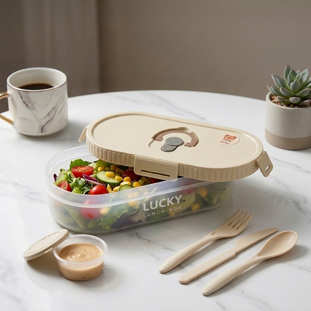 Portable Leakproof Bento Lunch - Meal Prep Bowl reseña y precio