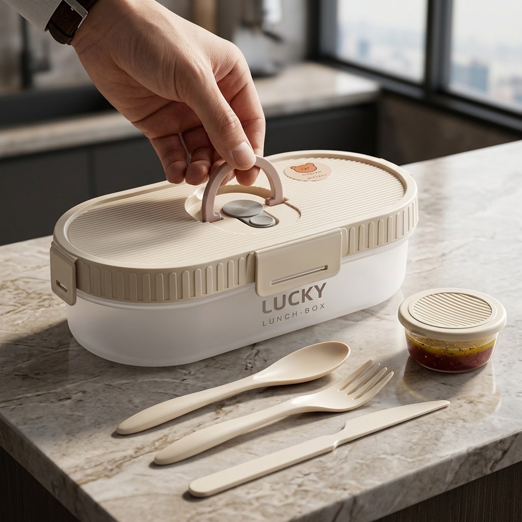 Portable Leakproof Bento Lunch - Meal Prep Bowl reseña y precio
