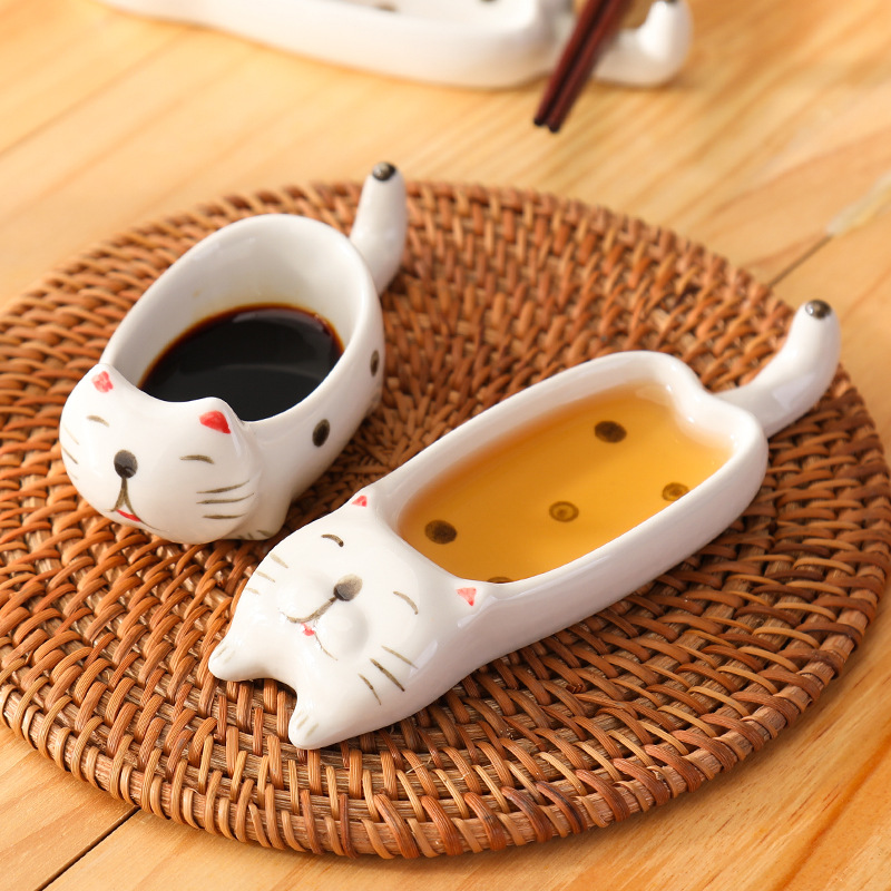 1/2 Pcs Kitchen Tableware Cera - Sauce Dipping Cup reseña y precio