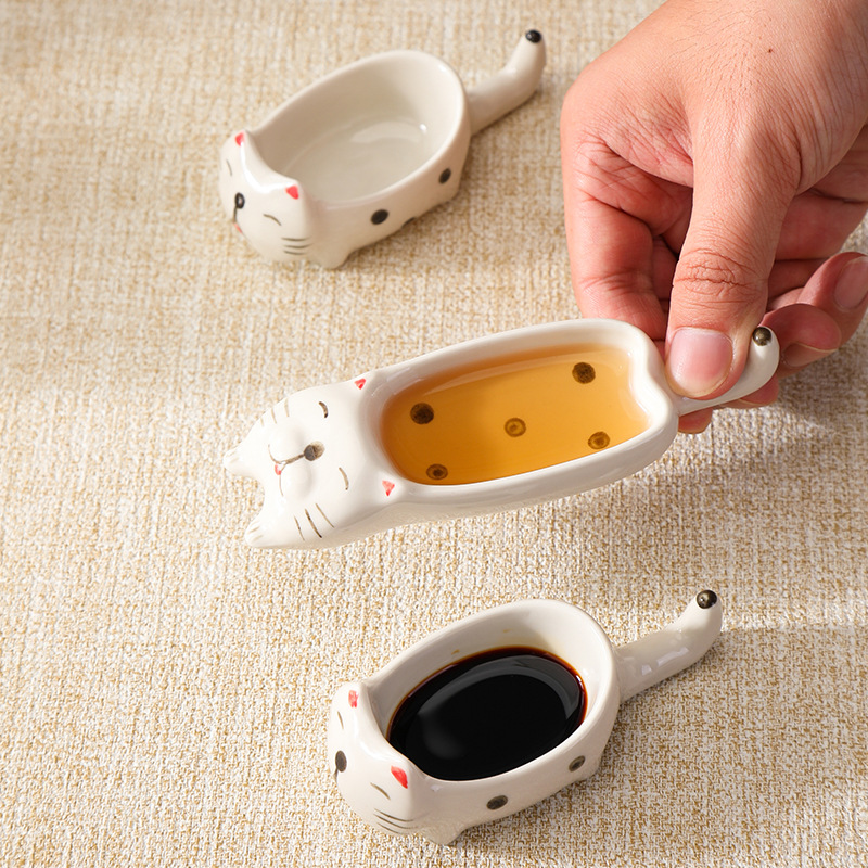 1/2 Pcs Kitchen Tableware Cera - Sauce Dipping Cup reseña y precio