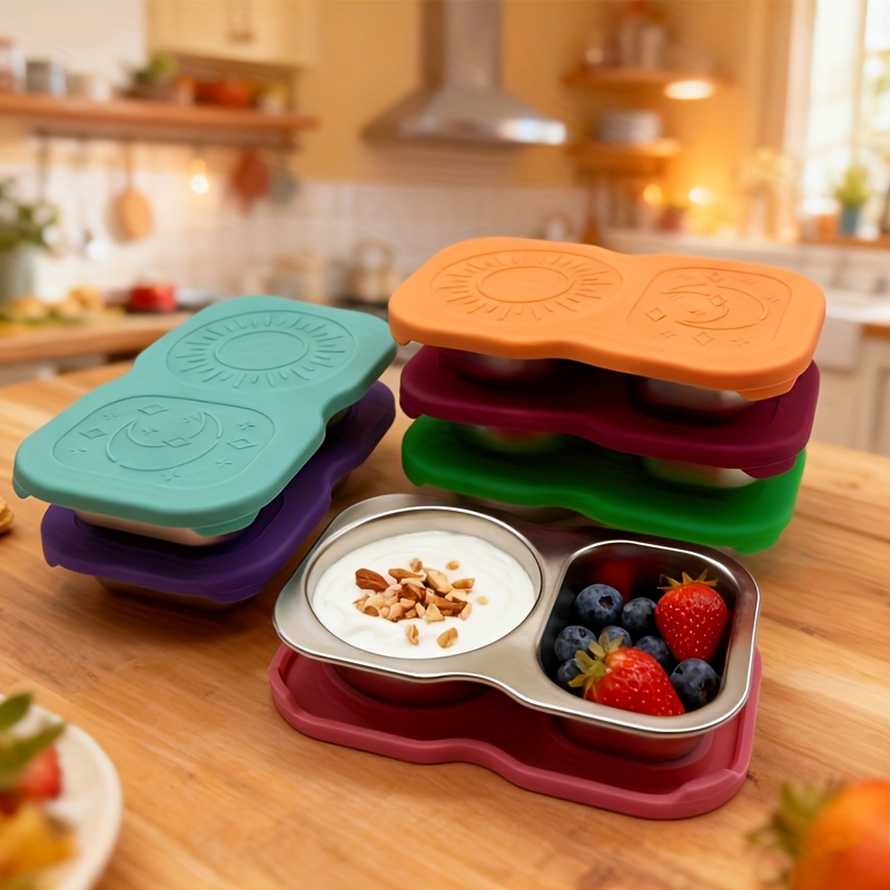 1pc Dipping Sauce Dish Stainle - Sauce Dipping Cup reseña y precio