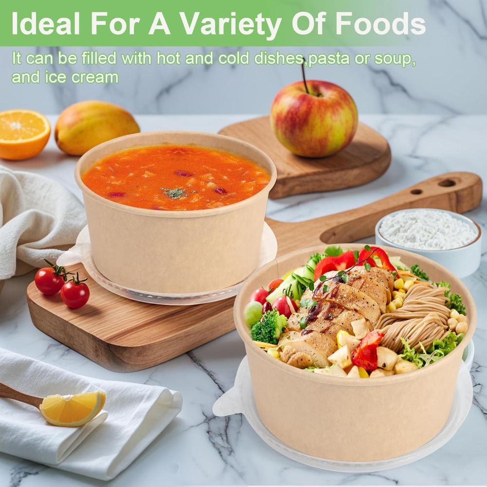 50 Pcs 32 oz Disposable Meal P - Meal Prep Bowl reseña y precio