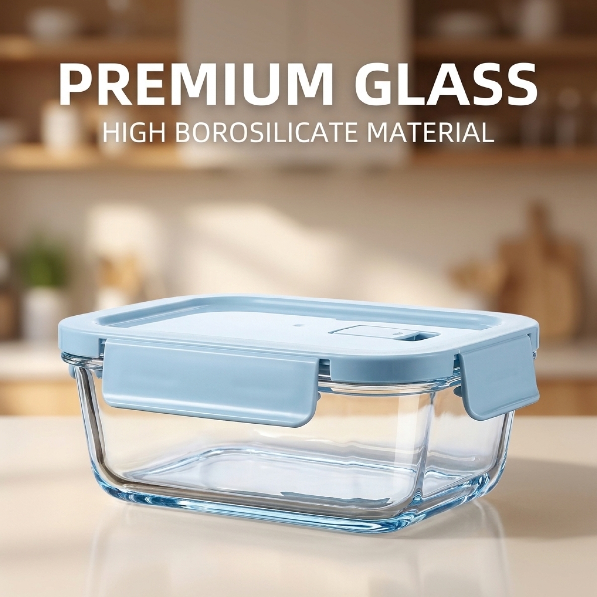 2 Pack Glass Lunch Box Borosil - Meal Prep Diet reseña y precio