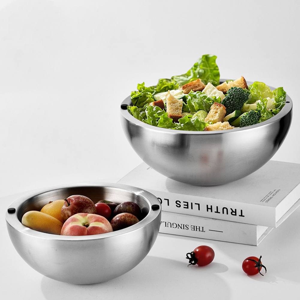 304 Thickened Salad Mixing Bow - Meal Prep Bowl reseña y precio