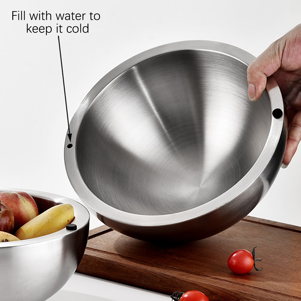 304 Thickened Salad Mixing Bow - Meal Prep Bowl reseña y precio