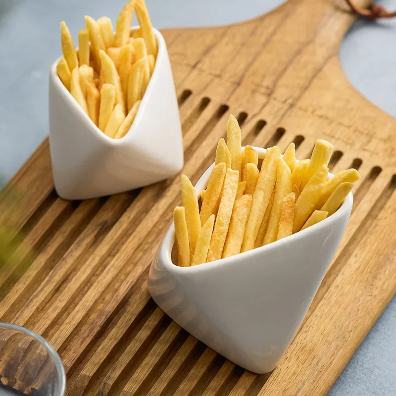 Three-dimensional folded Frenc - Sauce Dipping Cup reseña y precio