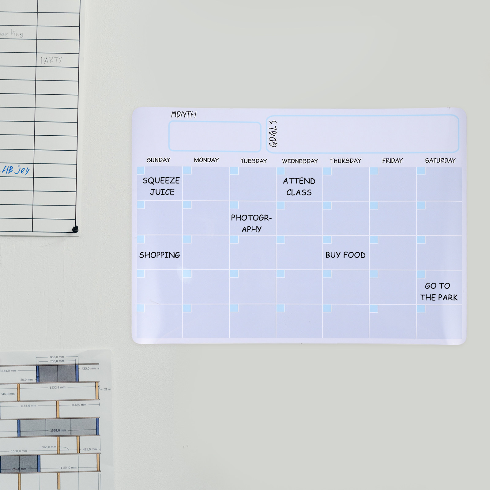 Magnetic Erasable Weekly Plann - Meal Prep Diet reseña y precio