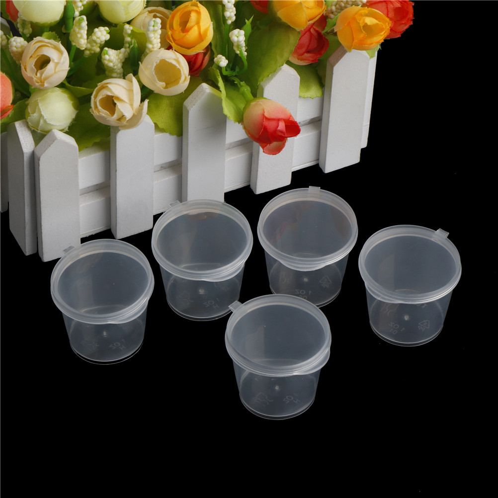 100Pcs Small Plastic Disposabl - Sauce Dipping Cup reseña y precio