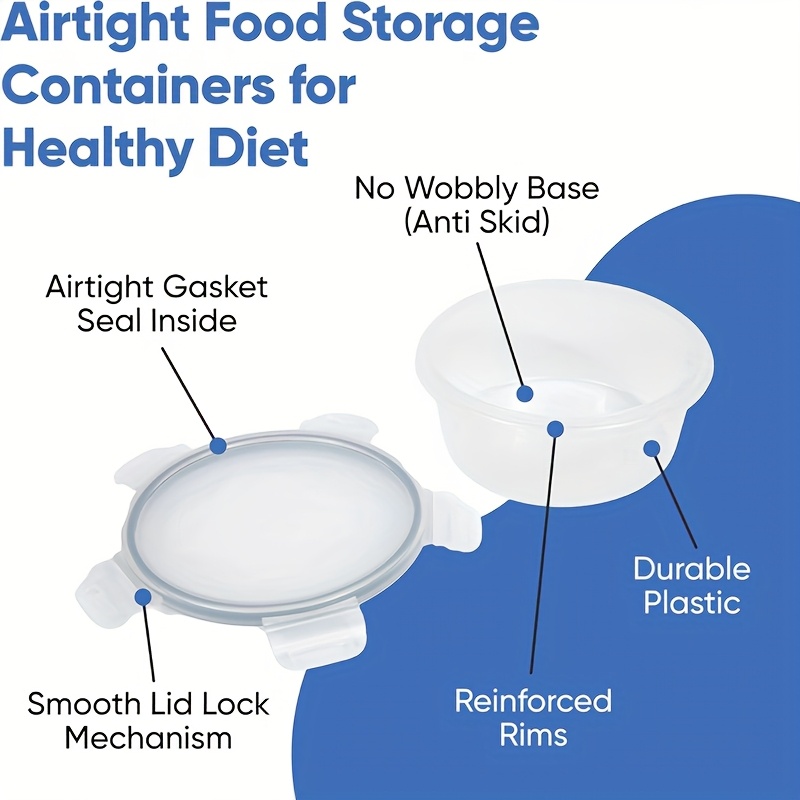 48-Piece Leakproof Food Storag - Meal Prep Easy reseña y precio