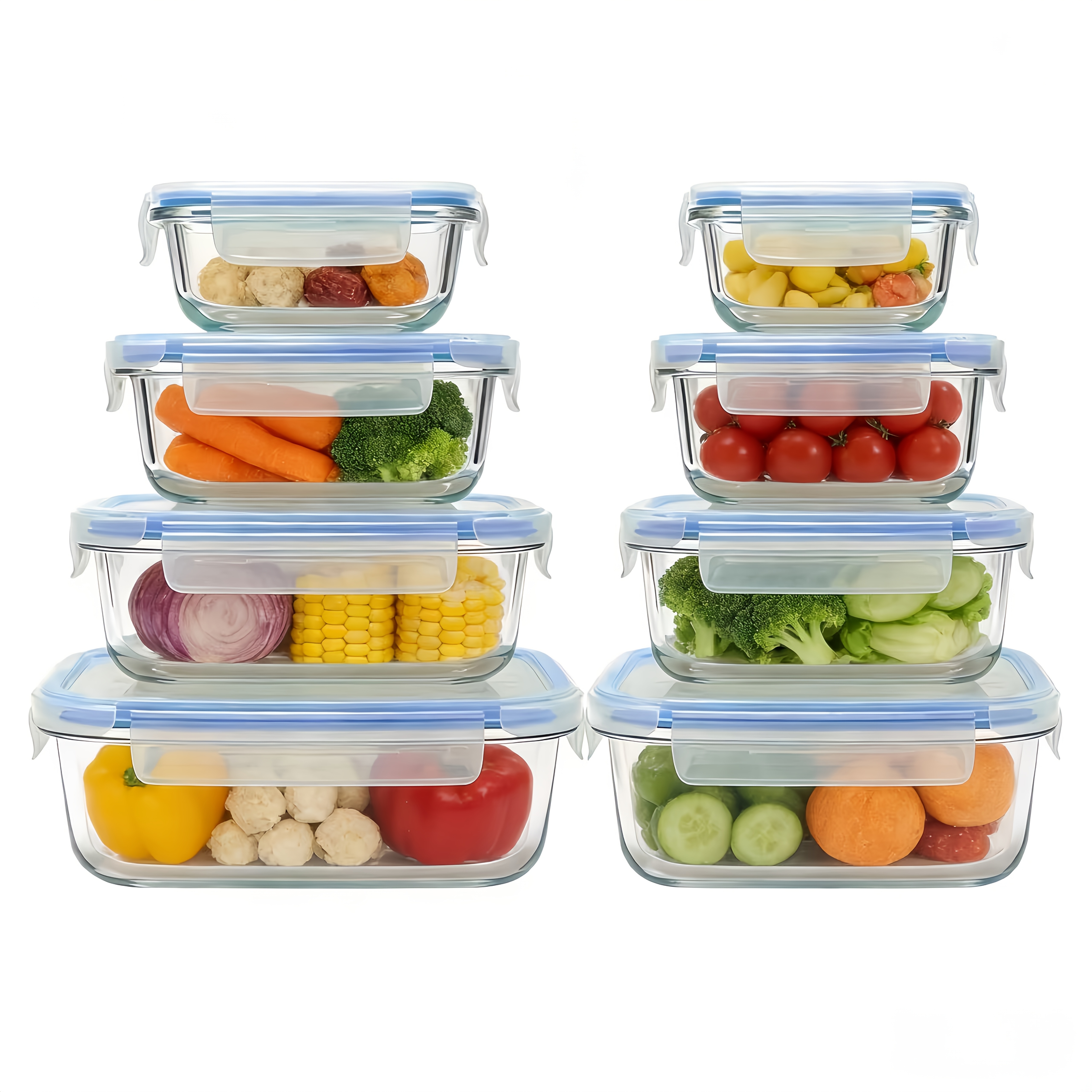 Premium Glass Food Storage Con - Meal Prep Easy reseña y precio