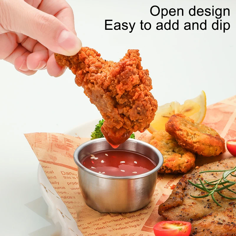 Sauce Dipping Bowl 304 Stainle - Sauce Dipping Cup reseña y precio
