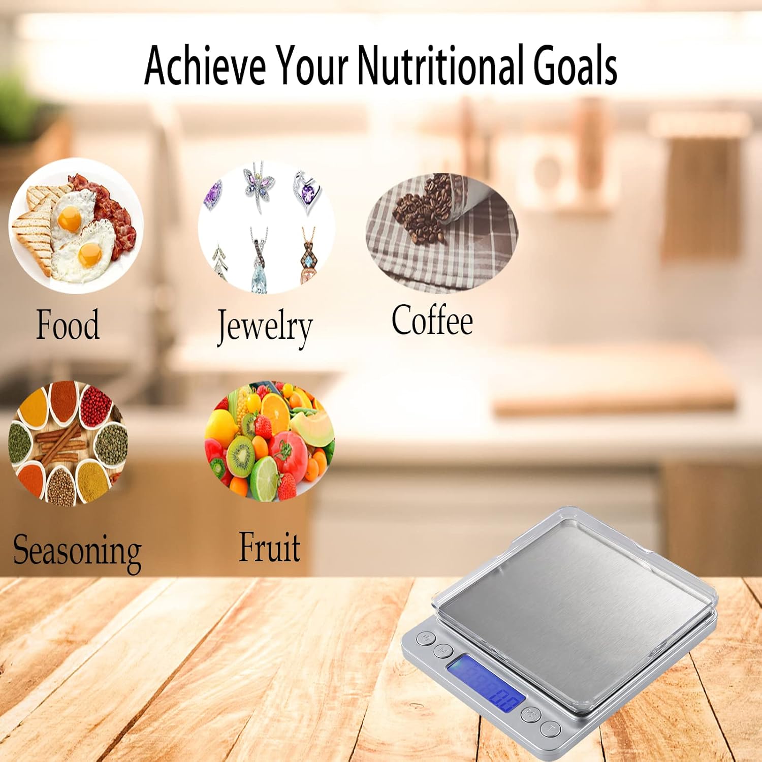 Digital Kitchen Scale 3000g/0. - Meal Prep Diet reseña y precio