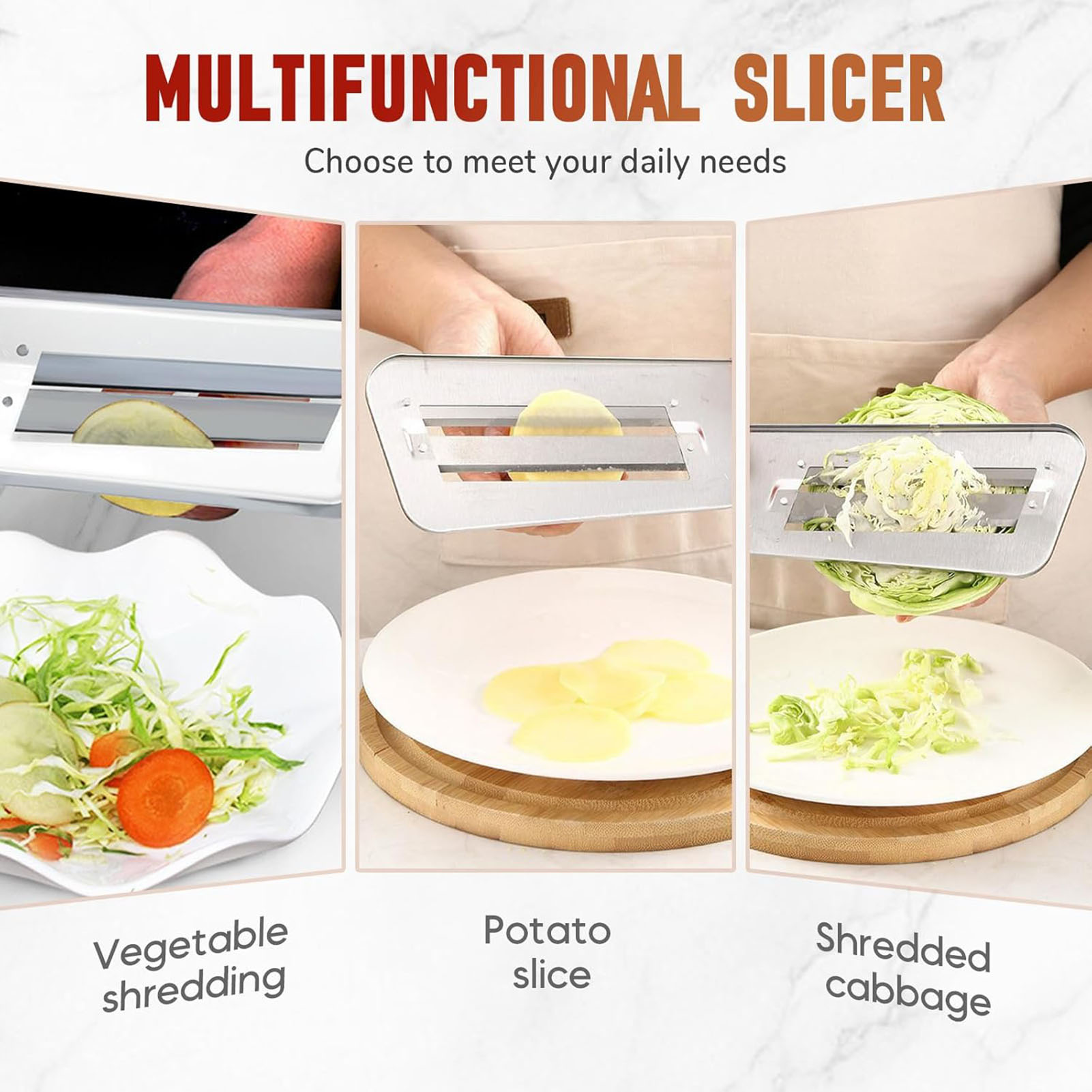 2-layer Blade Knife Graters Mu - Meal Prep Easy reseña y precio