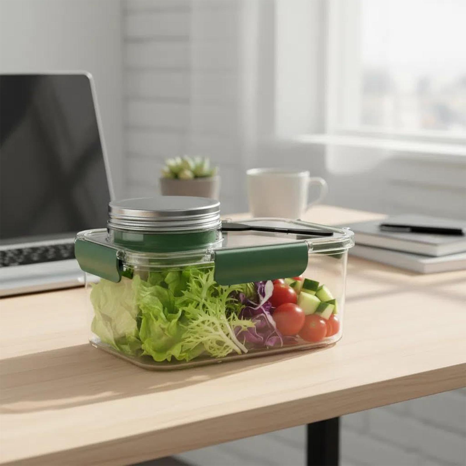 Salad Container 2.5 Oz Food St - Meal Prep Rezepte reseña y precio
