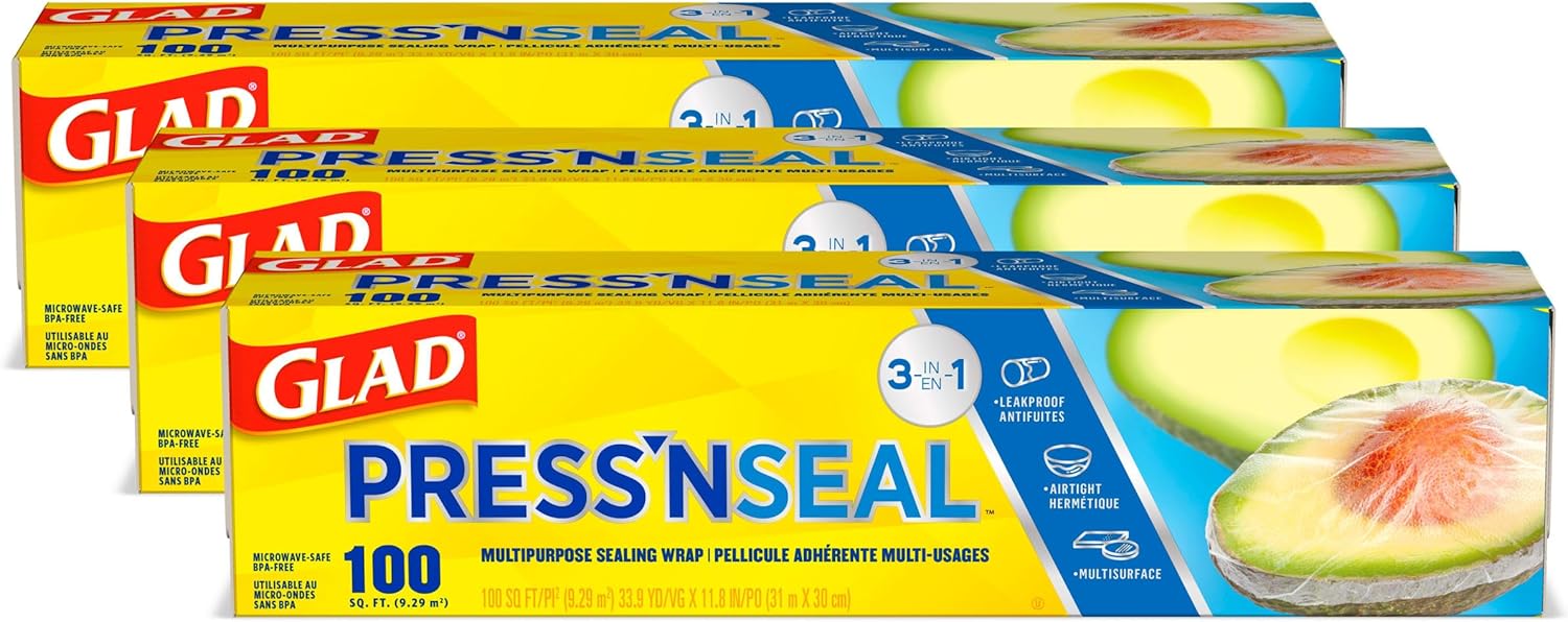 Plastic Food Wrap with Leak Pr - Meal Prep Wraps reseña y precio