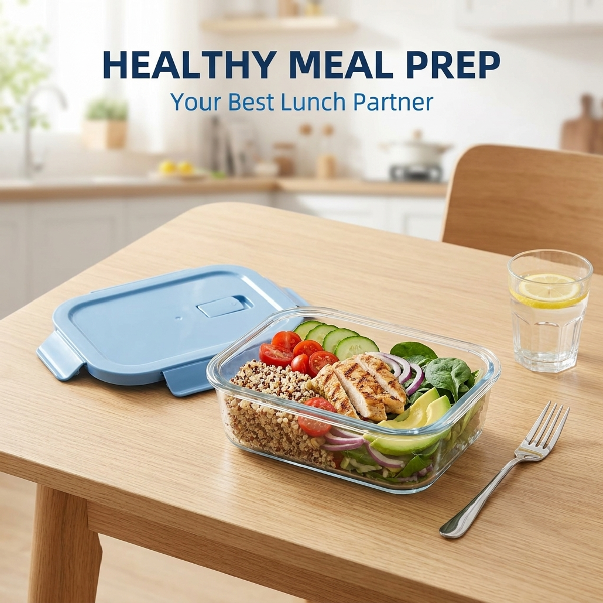 Premium Glass Meal Prep Contai - Meal Prep Easy reseña y precio