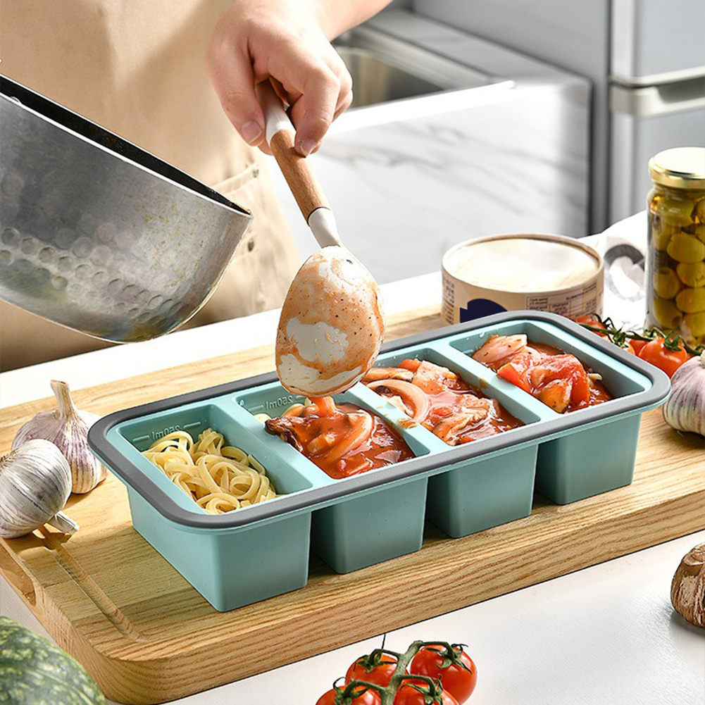 Silicone Meal Preps Containers - Meal Prep Diet reseña y precio