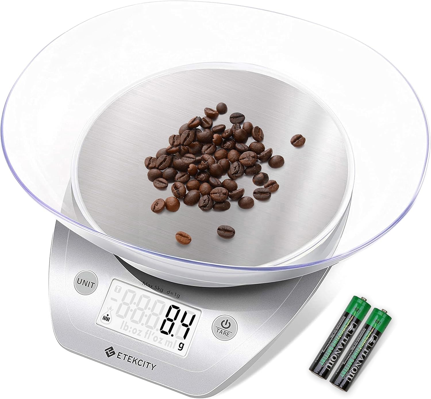 0.1g Food Kitchen Scale, Bowl, - Meal Prep Diet reseña y precio