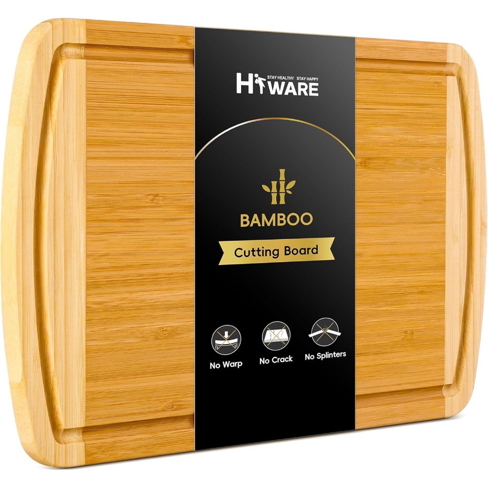 Large Wooden Cutting Board for - Meal Prep Juice reseña y precio