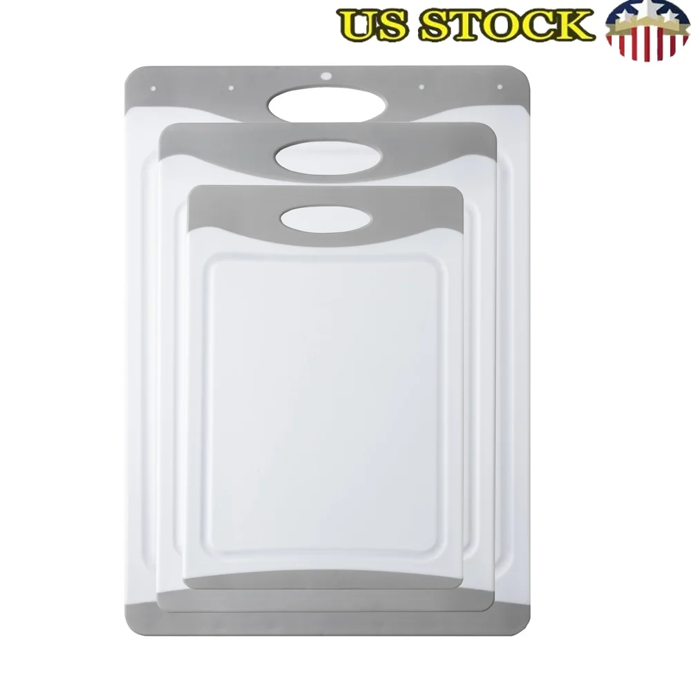 3-Piece Non-Slip Cutting Board - Meal Prep Juice reseña y precio