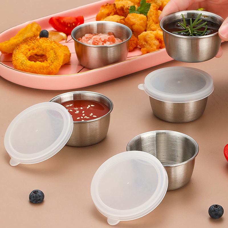 1/6pcs 40ML Salad Dressing Con - Sauce Dipping Cup reseña y precio