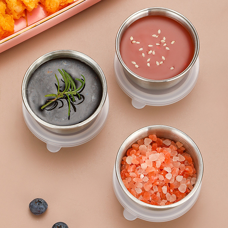 1/6pcs 40ML Salad Dressing Con - Sauce Dipping Cup reseña y precio