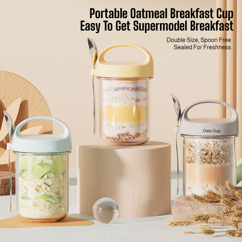 Portable Breakfast Cup Safe Le - Meal Prep Diet reseña y precio