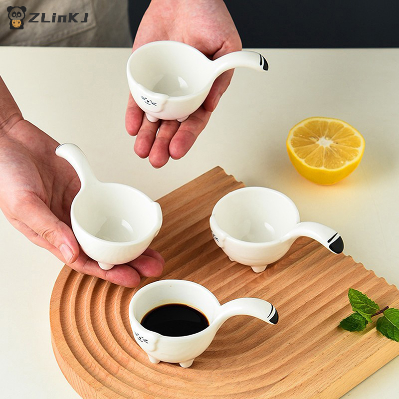 Kitchen Ceramic Dipping Plate  - Sauce Dipping Cup reseña y precio