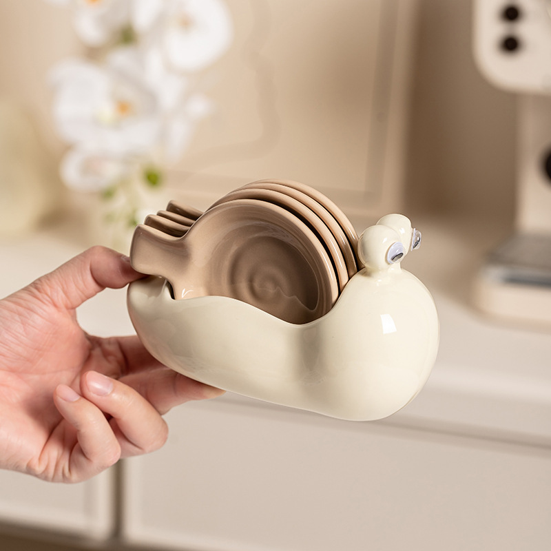 Snail Ceramic Small Dish House - Sauce Dipping Cup reseña y precio