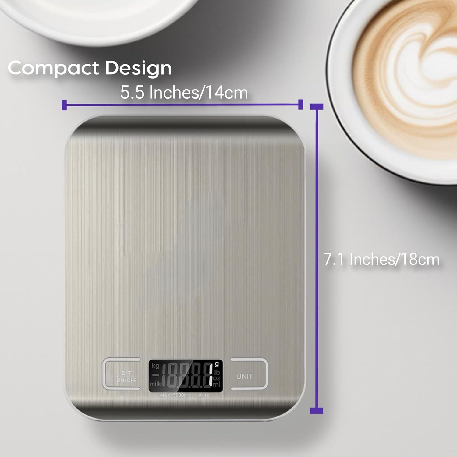 Digital Kitchen Scale 1g Preci - Meal Prep Diet reseña y precio