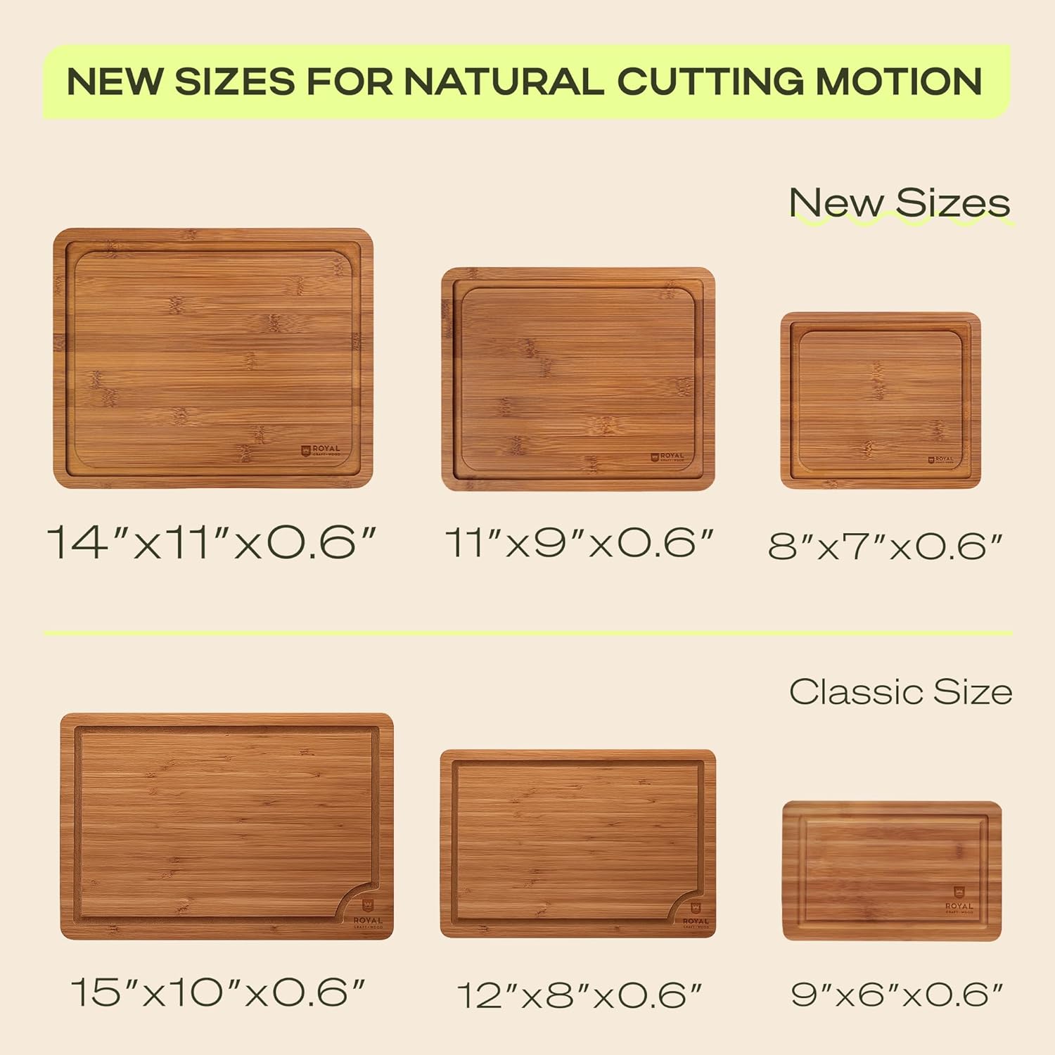 Wooden Cutting Boards for Kitc - Meal Prep Juice reseña y precio