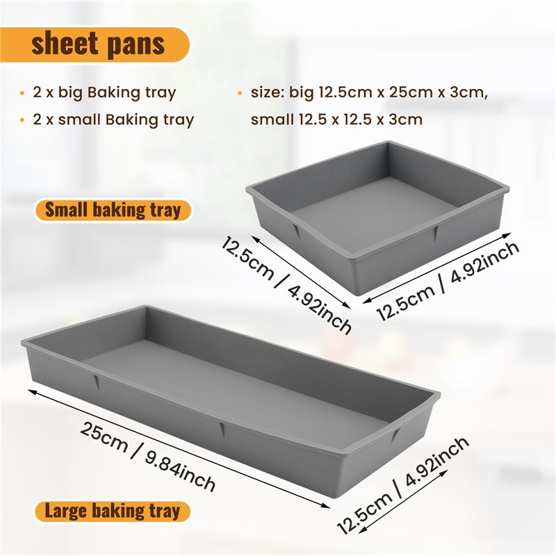 AT44-Sheet Pan Dividers For Ea - Meal Prep Easy reseña y precio