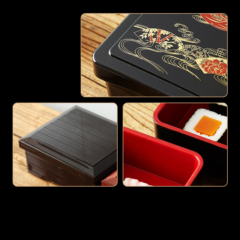 Japanese Lunch Box Sushi Box F - Meal Prep Rezepte reseña y precio