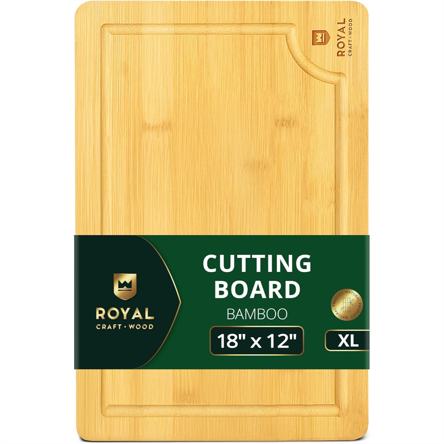 Bamboo Cutting Board for Kitch - Meal Prep Juice reseña y precio