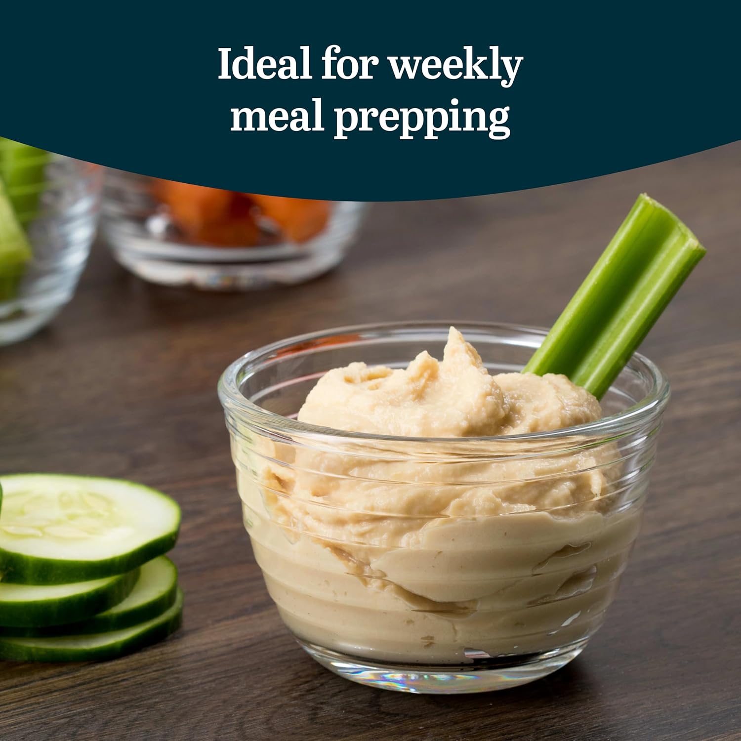 Small Glass Prep Bowls with Li - Meal Prep Bowl reseña y precio