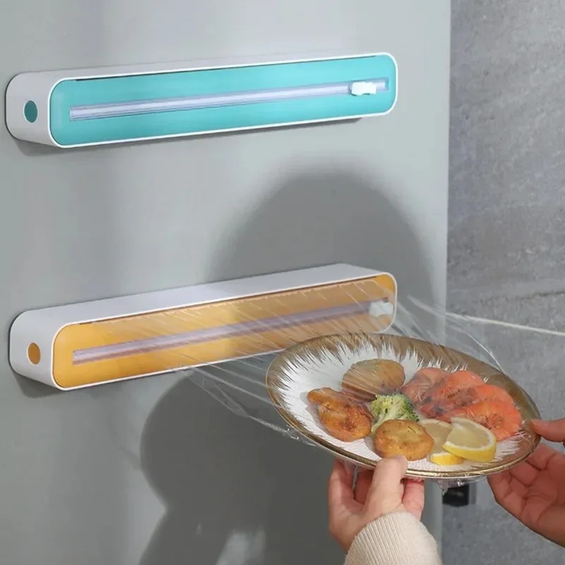 Food Wrap Dispenser With Slide - Meal Prep Wraps reseña y precio